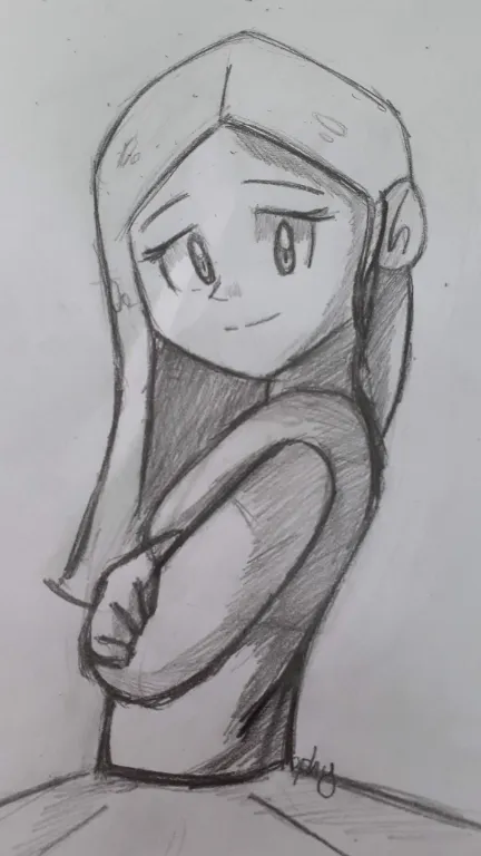 A pretty girl